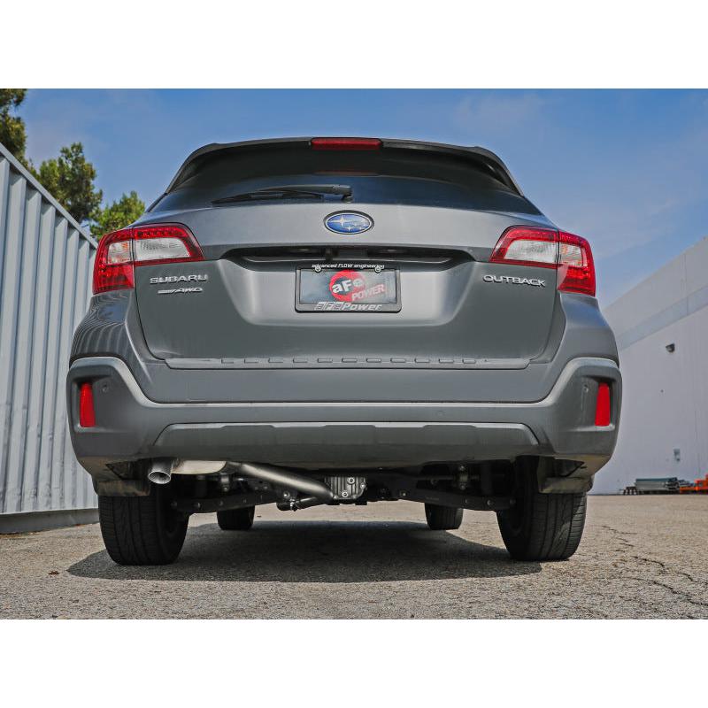 aFe 15-19 Subaru Outback H4 2.5L Takeda 2.5in 304 SS Cat-Back Exhaust-SR1 Performance