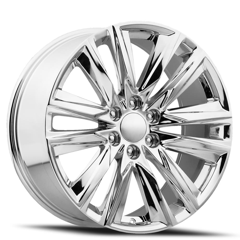 22X9 6X5.5 +28 HB 78.1 2022 ESCALADE SPORT CHROME WITH CAP-SR1 Performance