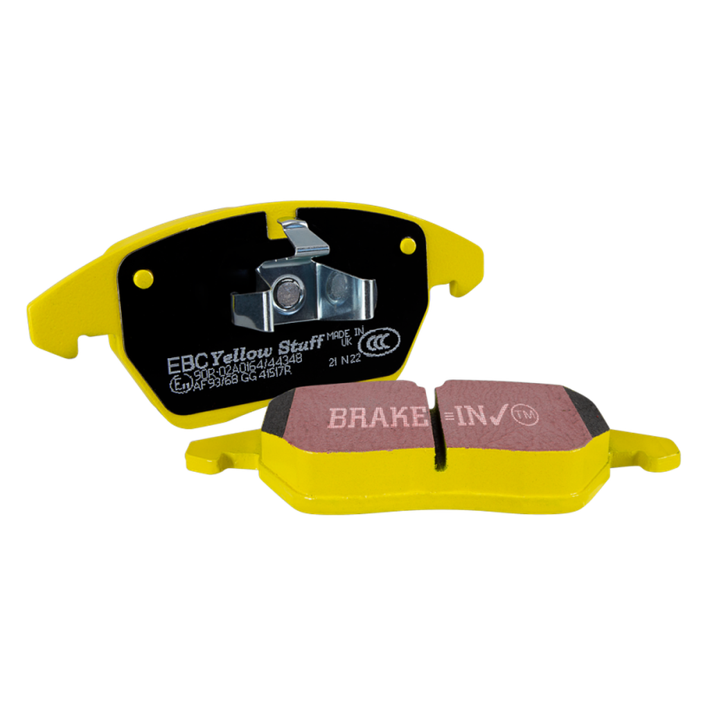 EBC Yellowstuff Rear Brake Pads for Toyota GR Corolla and GR Yaris – High-Performance Street and Track Use