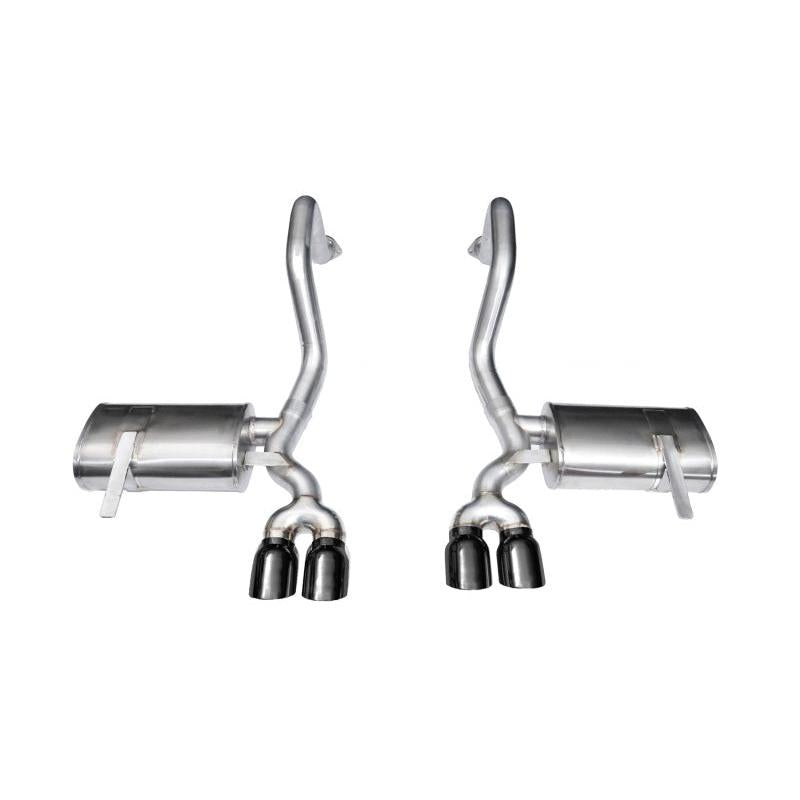 Corsa 1997-2004 Chevrolet Corvette C5 Z06 5.7L V8 Xtreme Axle-Back Exhaust w/ Black Tips-SR1 Performance