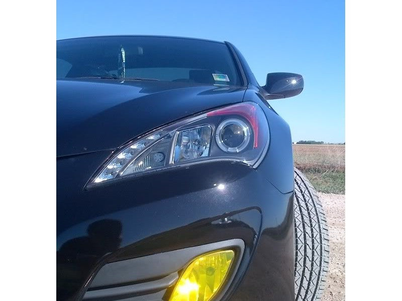 Spyder Hyundai Genesis 10-12 Projector Halogen Model- LED Halo DRL Blk PRO-YD-HYGEN09-DRL-BK-SR1 Performance