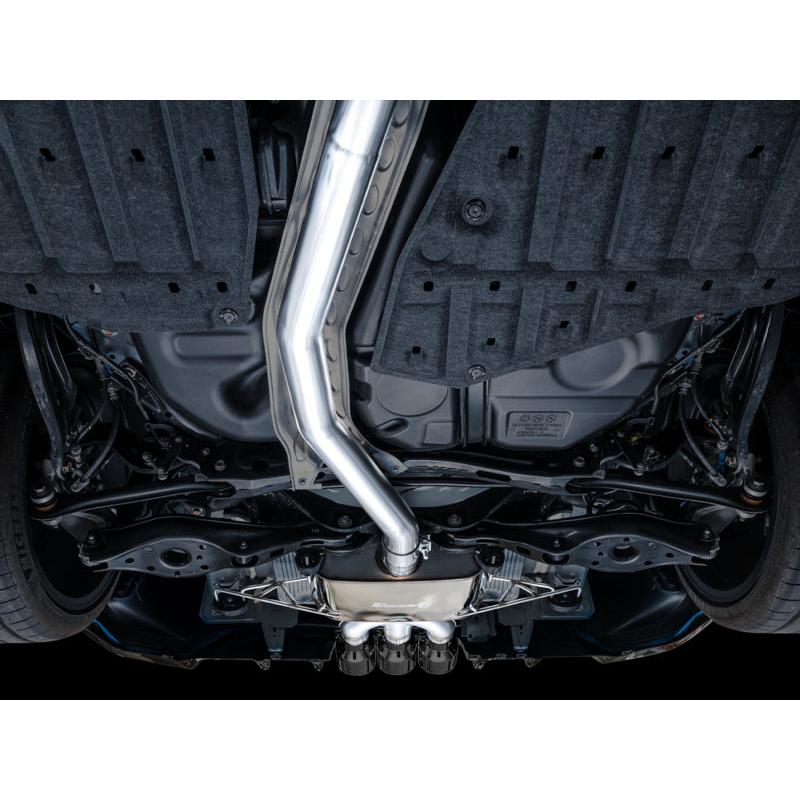 AWE Tuning 2023 Honda Civic Type R FL5 Touring Edition Exhaust w/ Triple Diamond Black Tips-SR1 Performance