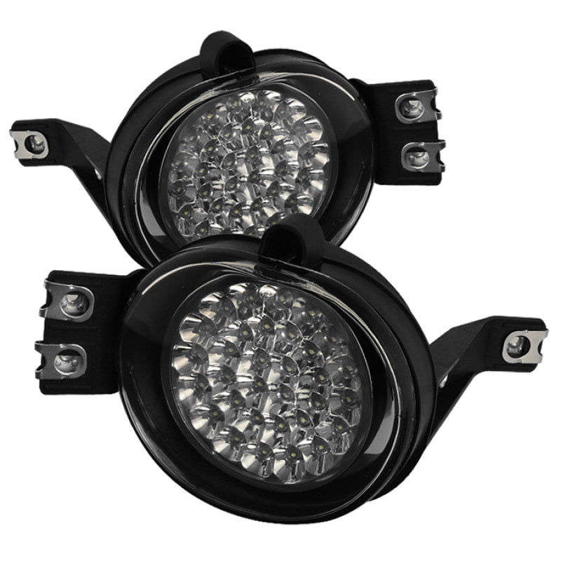 Spyder Dodge Ram 02-08/Durango 04-06 LED Fog Lights w/Switch Clear FL-LED-DRAM02-C-SR1 Performance