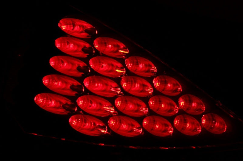 ANZO 2003-2005 Nissan 350Z LED Taillights Smoke-SR1 Performance