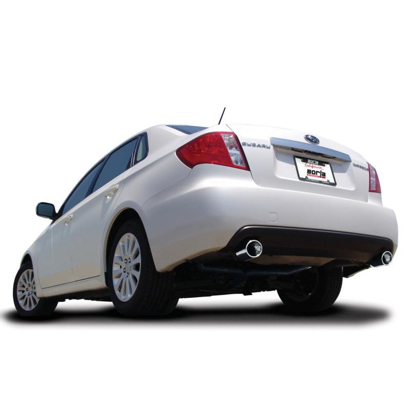 Borla 08-10 Subaru Impreza 2.5i Sedan 4DR SS Catback Exhaust-SR1 Performance
