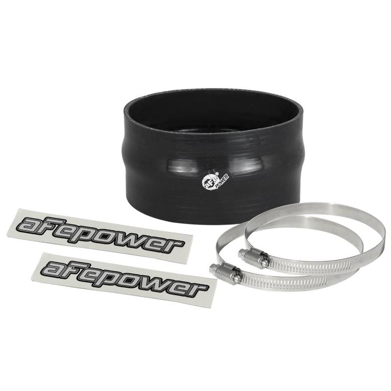 aFe Magnum FORCE CAI Univ. Silicone Coupling Kit (3.875in. ID / 2.25in. L) Straight Coupler w/Hump-SR1 Performance