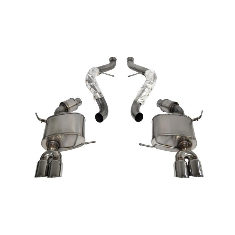 Corsa 2008-2012 BMW M3 E90 Polished Sport Cat-Back Exhaust-SR1 Performance