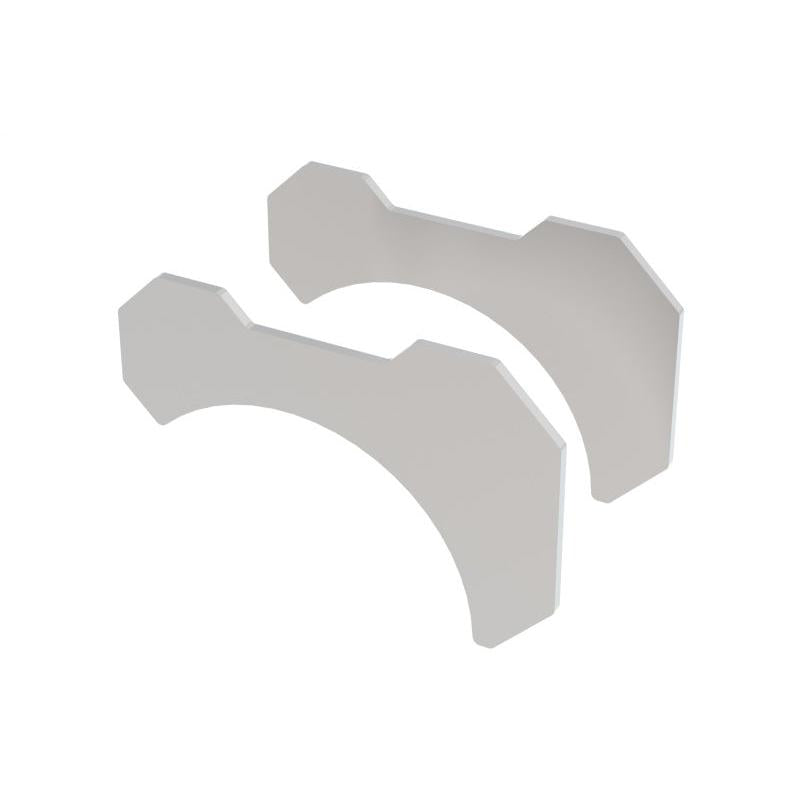 Borla 3in T-304 Stainless Steel Pipe/ Tube Bracket Kit (2 pieces)-SR1 Performance