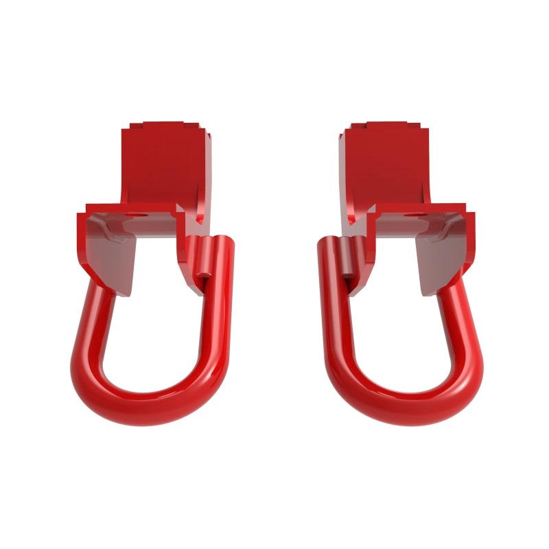 aFe Toyota Tundra 2022 V6-3.5L (tt) Front Tow Hook Red-SR1 Performance
