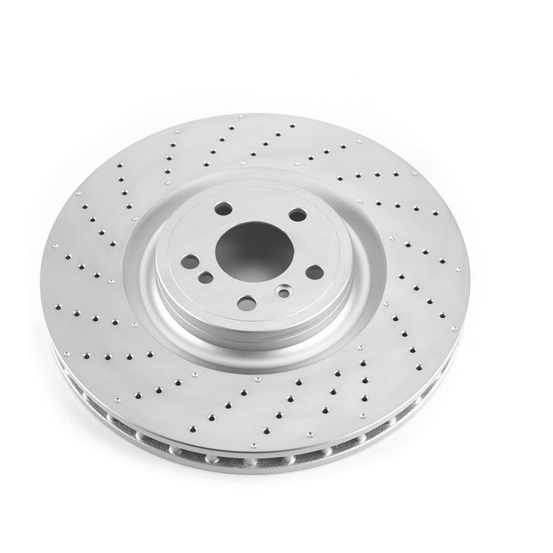 Power Stop 13-16 Mercedes-Benz GL350 Front Evolution High Carbon Geomet Coated Rotor-SR1 Performance