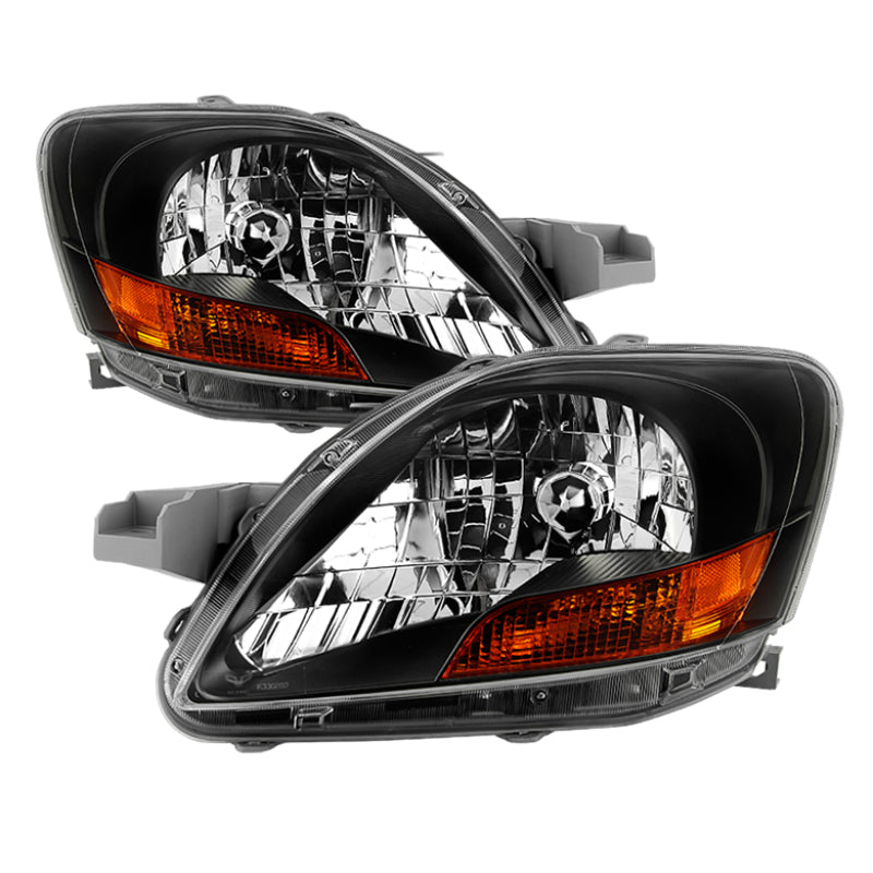 xTune Toyota Yaris Sedan 06-12 OEM Style Headlights - Black HD-JH-TYA06-AM-BK-SR1 Performance