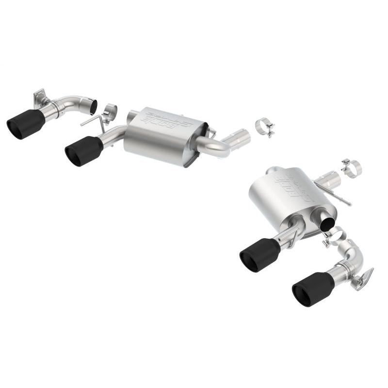 Borla 2016-2018 Chevrolet Camaro SS AT/MT RWD Ceramic Black S-Type Exhaust (w/ Dual Mode Valves)-SR1 Performance
