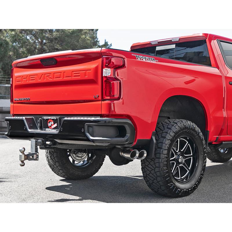 aFe Vulcan Series 3in 304SS Exhaust Cat-Back w/Pol Tip 2019 GM Silverado/Sierra 1500 V6-4.3L/V8-5.3L-SR1 Performance