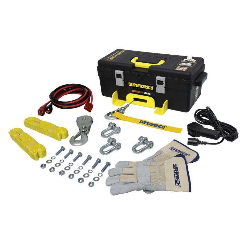 Superwinch 4000 LBS 12V DC 3/16in x 50ft Steel Rope Winch2Go Steel Rope-SR1 Performance