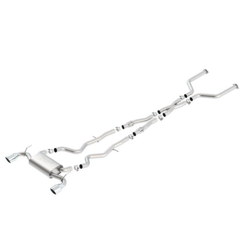 Borla 2017 Infiniti Q60S 3.0T V6 S Type Catback Exhaust-SR1 Performance