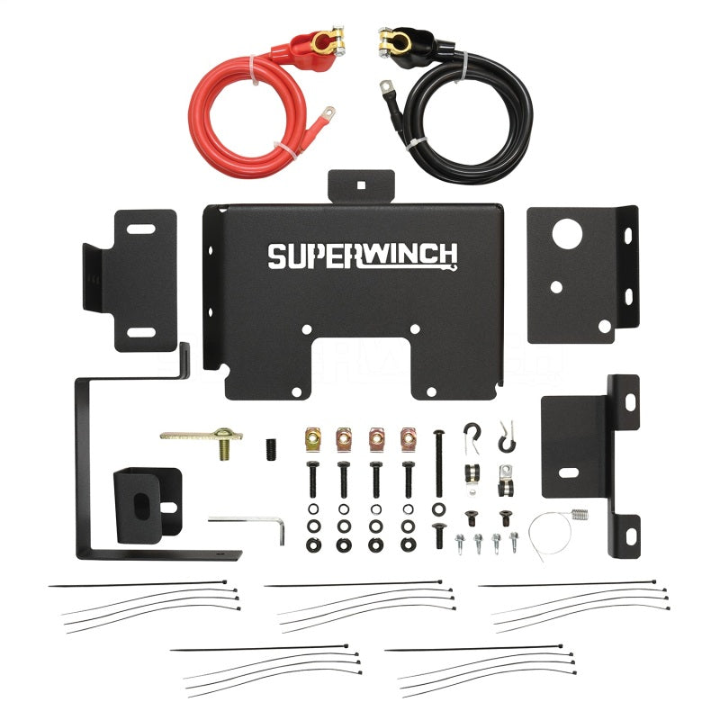 Superwinch 18-24 Jeep Wrangler JL Auxiliary Battery Mount-SR1 Performance