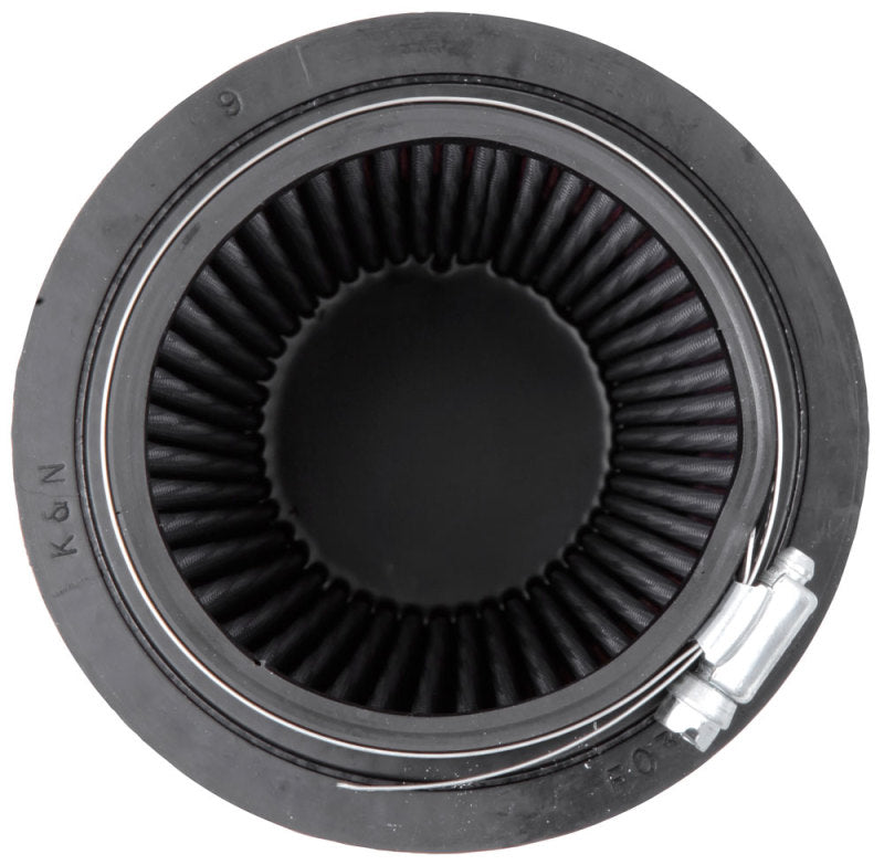 K&N Universal Rubber Filter Round Tprd 3.313in Flange ID x 4.75in Base OD x 3.5in Top OD x 6.5in H-SR1 Performance