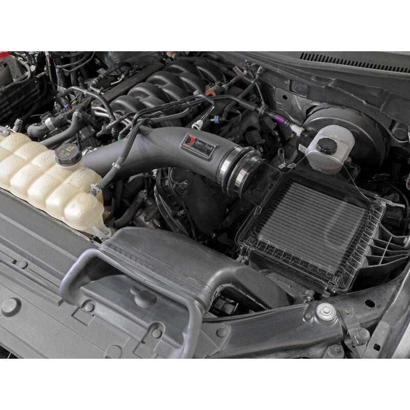 aFe Super Stock Induction System Pro Dry S Media 15-20 Ford F-150 V8-5.0L-SR1 Performance