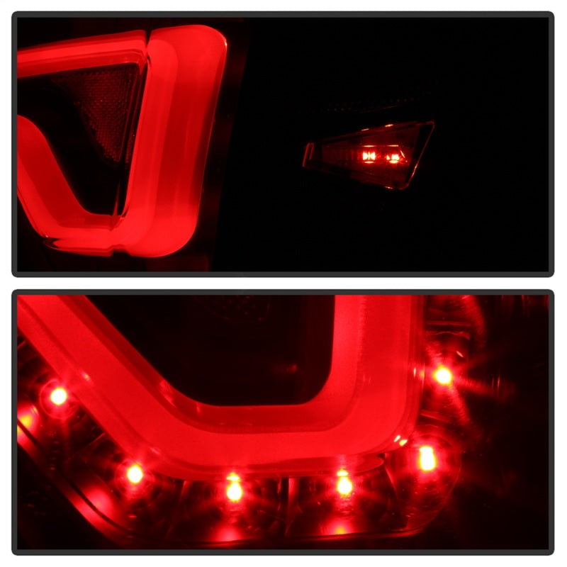 xTune 14-18 Chevy Impala (Excl 14-16 Limited) LED Tail Lights - Black (ALT-JH-CIM14-LBLED-BK)-SR1 Performance