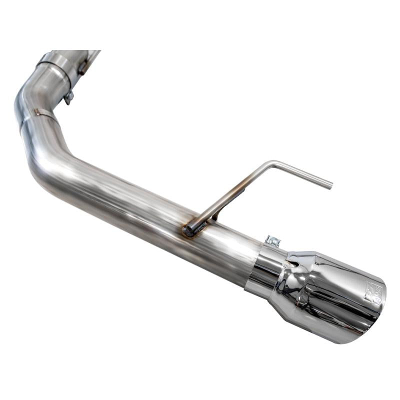 AWE 2024 Ford Mustang GT Fastback S650 RWD Track Edition Catback Exhaust w/ Dual Chrome Silver Tips-SR1 Performance