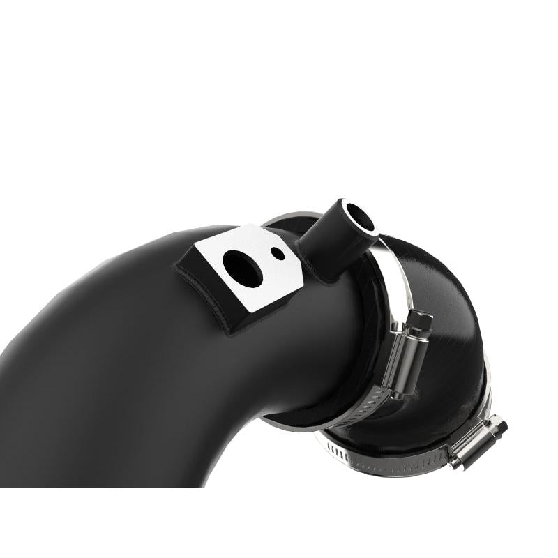 aFe BladeRunner 2 1/2in Intercooler Hot Side Charge Pipe 18-21 Jeep Wrangler JL L4-2.0L (t) - Black-SR1 Performance