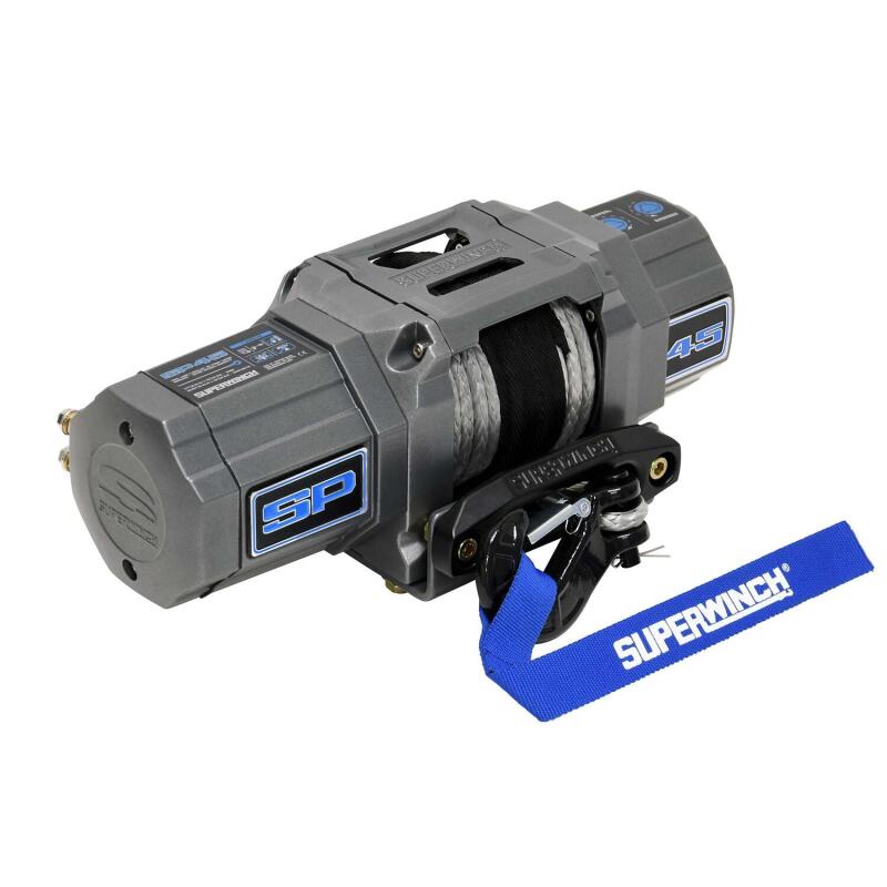 Superwinch 4500 LBS 12V DC 1/4in x 40ft Synthetic Rope Hawse Fairlead SP 45SR Winch-SR1 Performance
