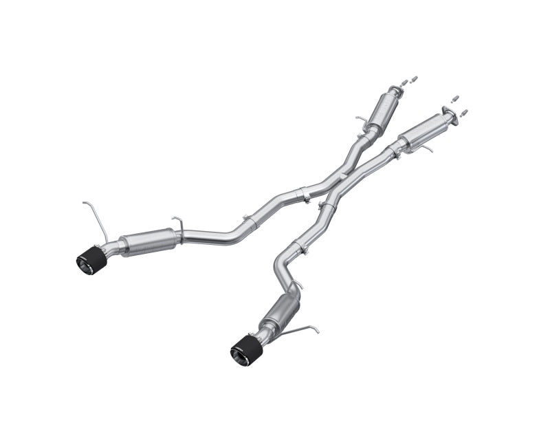 MBRP 2012+ Jeep Grand Cherokee SRT 6.4L 3in Dual Rear Exit T304SS Catback Exhaust - CF Tips-SR1 Performance