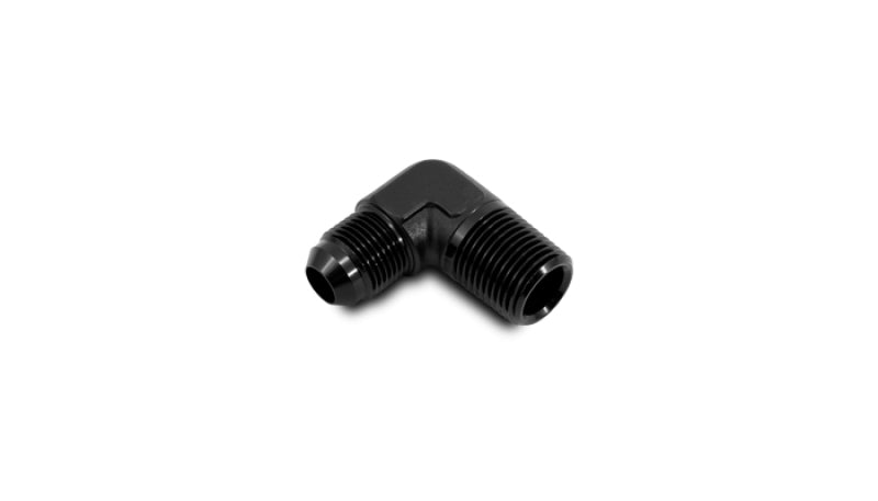 Vibrant -12AN to 1/2in NPT 90 Degree Elbow Adapter Fitting