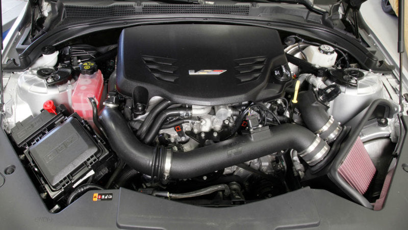 K&N 16-17 Cadillac ATS-V 3.6L V6 Twin Turbo Performance Intake Kit-SR1 Performance