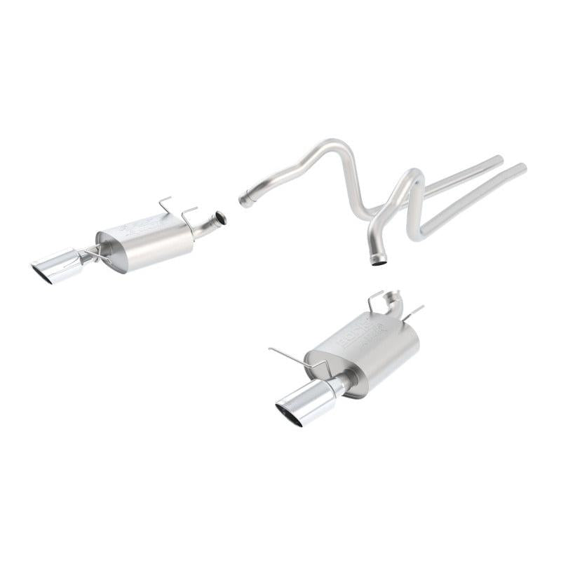 Borla 11-12 Ford Mustang 3.7L AT/MT RWD 2dr ATAK SS Catback Exhaust-SR1 Performance
