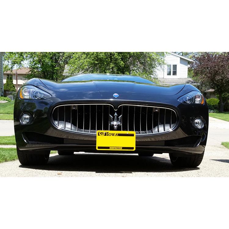 09-11 Maserati GranTurismo License Plate Frame Bracket-SR1 Performance