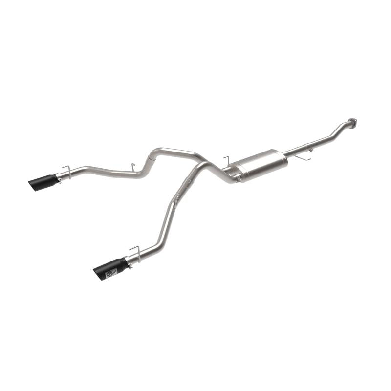aFe Vulcan Series 3in 304SS Cat-Back w/ Black Tips 15-20 Ford F-150 V6 2.7L/35L(tt) / V8 5.0L-SR1 Performance
