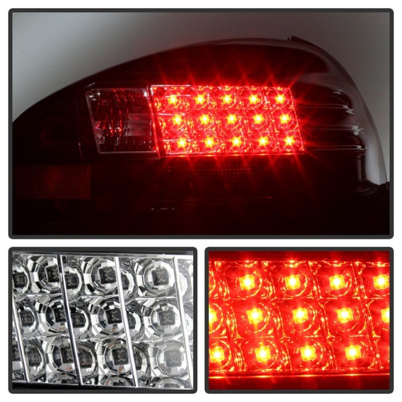 Spyder Pontiac Grand Prix 97-03 LED Tail Lights Black ALT-YD-PGP97-LED-BK-SR1 Performance