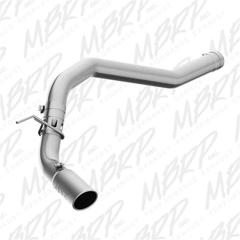 MBRP 16-19 Nissan Titan XD 5.0L 4in Filter Back Single Side Exit Alum Exhaust System-SR1 Performance