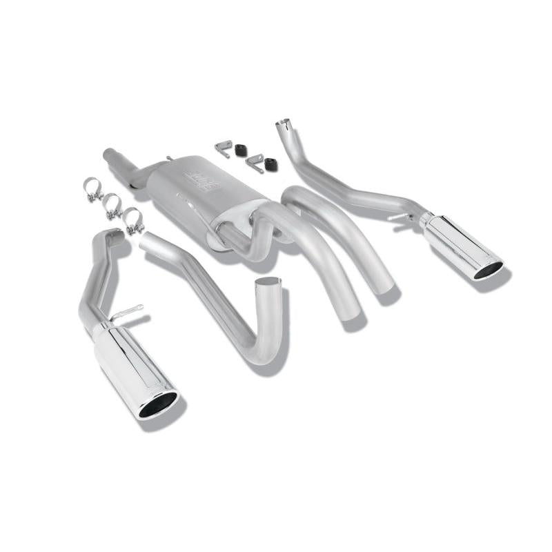 Borla 09 Ford F-150 Stainless Steel Touring Style Catback Exhaust-SR1 Performance
