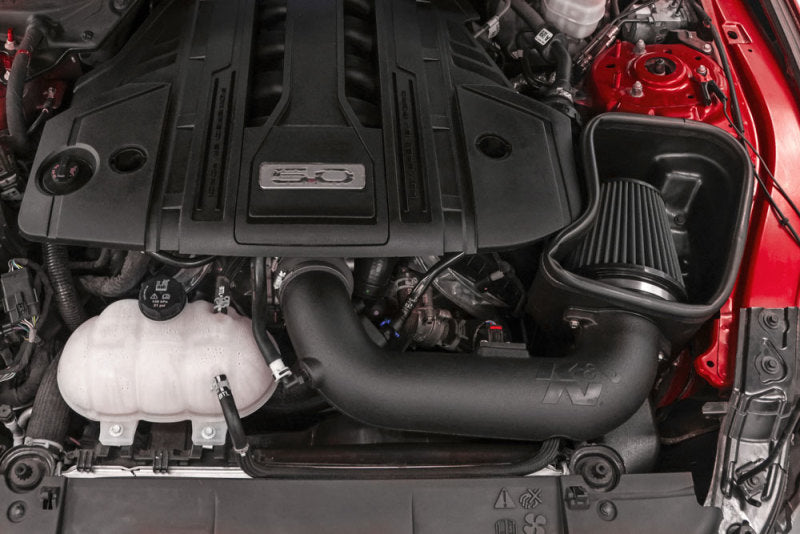 K&N 18-23 Ford Mustang GT 5.0L V8 F/I Dryflow Performance Air Intake System-SR1 Performance