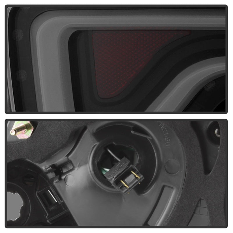 xTune 14-18 Chevy Impala (Excl 14-16 Limited) LED Tail Lights - Black Smoke (ALT-JH-CIM14-LBLED-BSM)-SR1 Performance