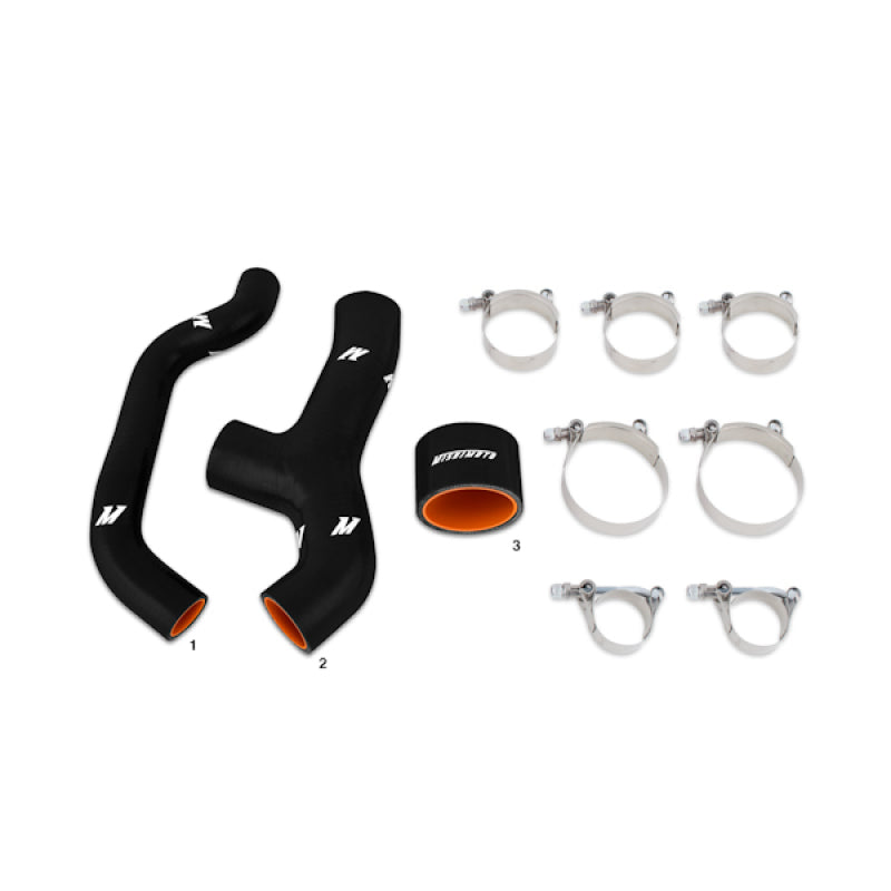 Mishimoto 06-07 Subaru WRX Black Silicone Intercooler Hoses-SR1 Performance