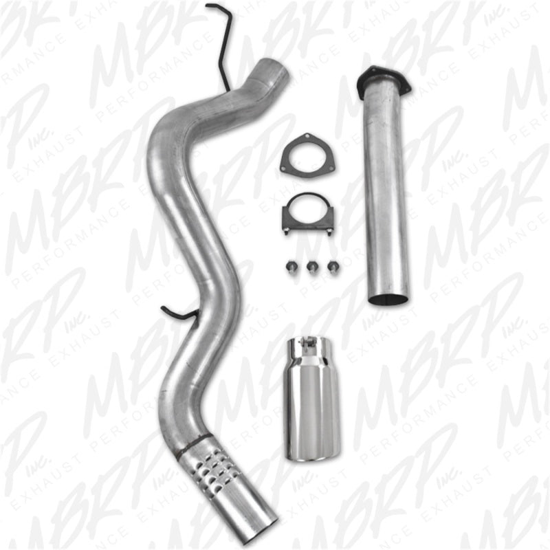 MBRP 2007-2009 Chev/GMC 2500/3500 Duramax All LMM Filter Back Single Side-SR1 Performance