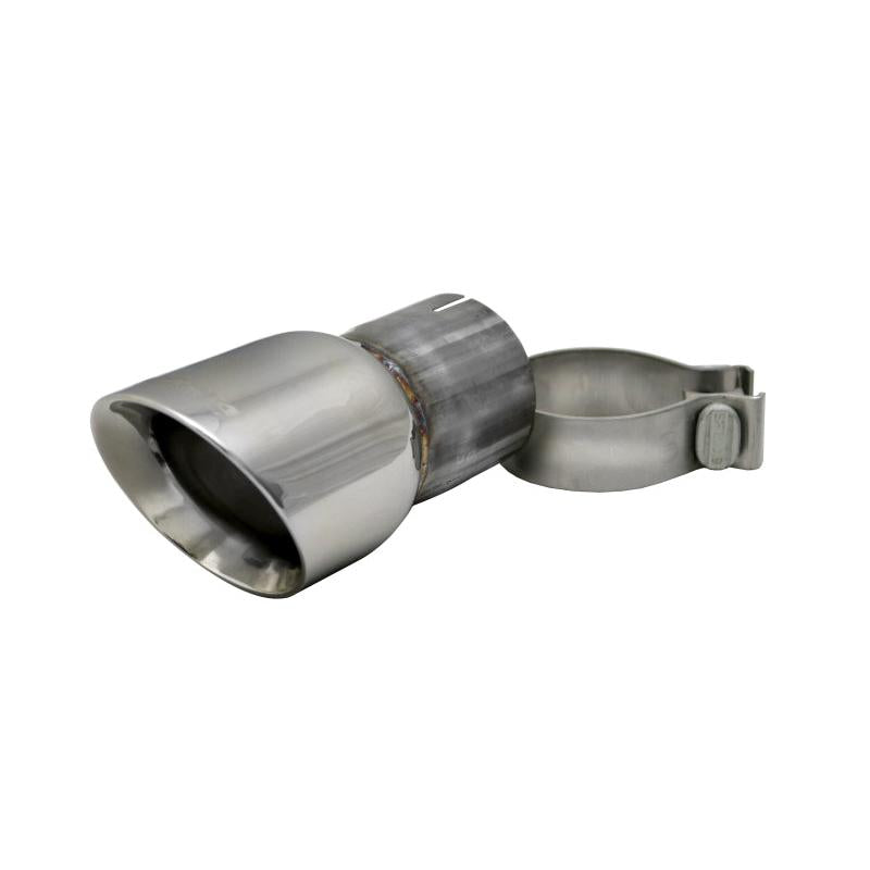 Corsa Single Universal 2.75in Inlet / 3.5in Outlet Polished Pro-Series Tip Kit-SR1 Performance