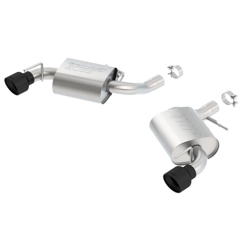 Borla 2016-2018 Chevrolet Camaro SS AT/MT RWD Ceramic Black S-Type Exhaust (w/o NPP)-SR1 Performance