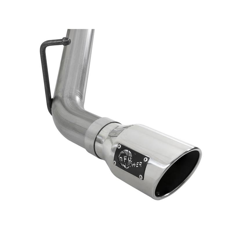 aFe Mach Force-XP Exhaust 3in CB SS 15-17 GM Colorado/Canyon 2.5L/3.6L Side Exit w/ Polished Tip-SR1 Performance