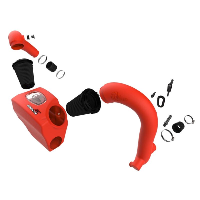 aFe Momentum GT Red Pro Dry S Cold Air Intake System 20-23 Ford Explorer ST V6-3.0L TT-SR1 Performance