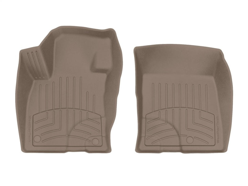 WeatherTech Front FloorLiner HP for 2020-2021 Ford Escape - Tan, Part Number 4515871IM