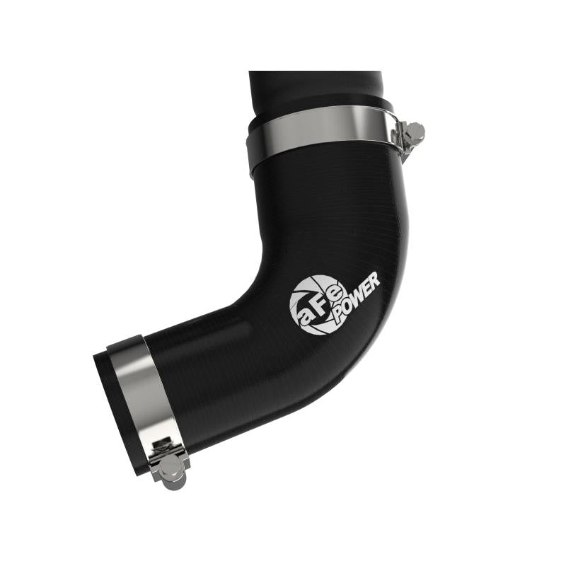 aFe 2022 Toyota Tundra V6-3.5L (tt) BladeRunner 2.5in Aluminum Hot Charge Pipe - Black-SR1 Performance