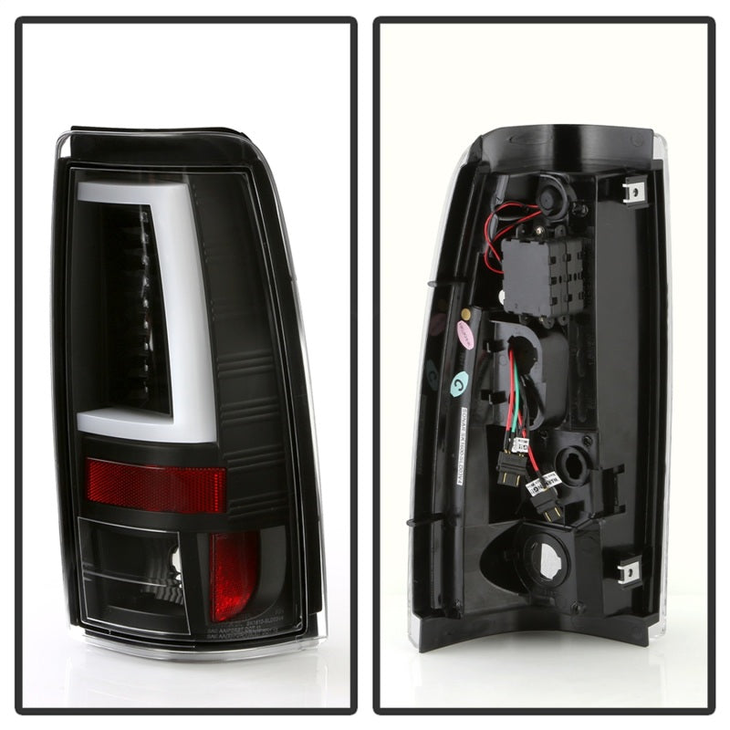 Spyder 03-06 Chevy Silverado - (Does Not Fit Stepside) LED Tail Lights - All Black ALT-YD-CS03V2-LED-SR1 Performance