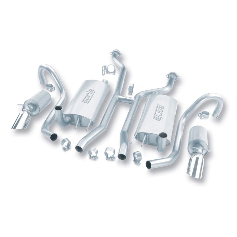 Borla 94-95 Chevy Impala SS / 94-96 Caprice Classic SS H-Pipe Catback Exhaust System-SR1 Performance