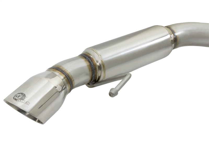 aFe MACHForce XP 3in Aggressive Toned Cat-Back Exhausts w/ Polished Tips 15-17 Ford Mustang V6/V8-SR1 Performance