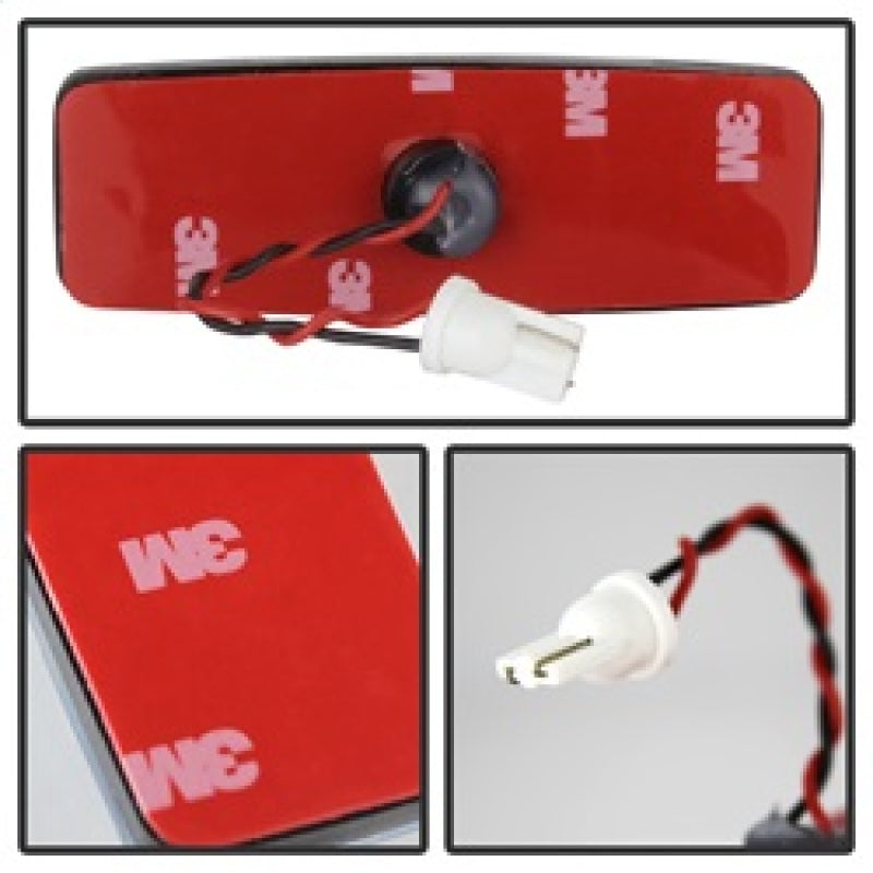 Xtune Dodge Ram 94-02 Dually 2 Red LED+2 Amber LED Fender Lights 4pcs Smoke ACC-LED-DR94-FE-SM-SR1 Performance