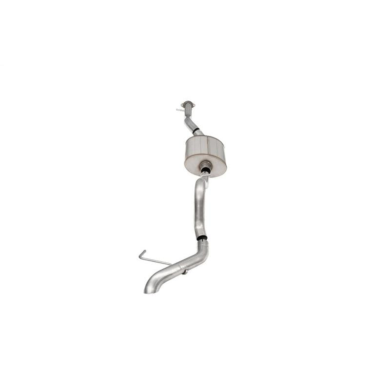 Corsa 2021-2024 Ford Bronco 2.7L 4-Door 2.75in Cat-Back Single Side Exhaust w/ Turndown ExhaustTip-SR1 Performance